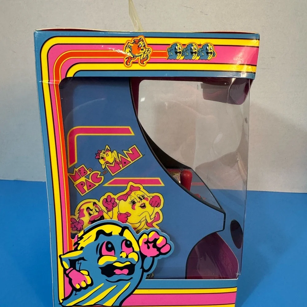 Arcade Ms. Pac-Man Micro Player - Black and Blue